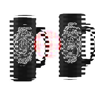 Stark Surname Last Name Scottish Clan Tartan Badge Crest Funny Last Name Designs Funny Gifts Coffee Mug | Mazezy