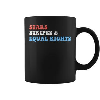 Stars Stripes And Equal Rights 4Th Of July Womens Rights Coffee Mug | Mazezy