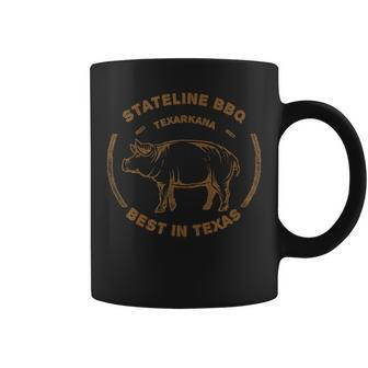 Stateline Texarkana Texas Bbq Coffee Mug | Mazezy