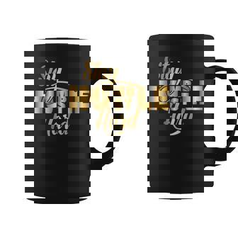 Stay Humble Hustle Hard Black Business Owner Gift For Women Coffee Mug - Thegiftio