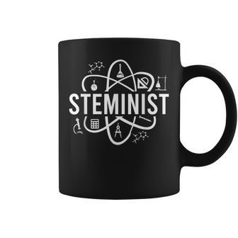 Steminist Equality Female Nerdy Student Teacher Science Geek Coffee Mug | Mazezy AU