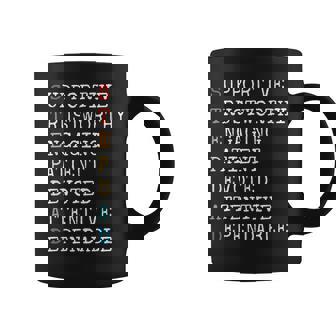 Stepdad Acronym Step Dad Stepfather Family Fathers Day Coffee Mug - Thegiftio UK
