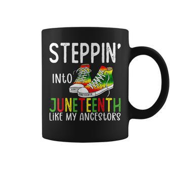 Stepping Into Junenth Like My Ancestors Happy Junenth Coffee Mug | Mazezy