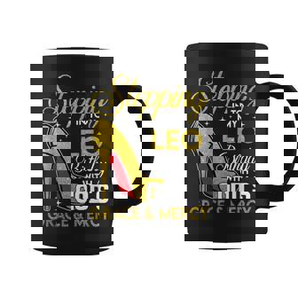 Stepping Into My Leo Birthday With Gods Grace Mercy Coffee Mug - Thegiftio