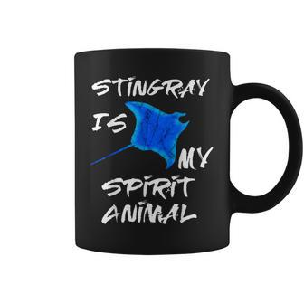 Stingray Is My Spirit Animal Manta Ray Sea Creatures Coffee Mug | Mazezy