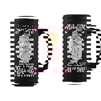 Stop Moving Funny Retro Woman Nail Tech Nail Salon Life Joke Coffee Mug | Mazezy