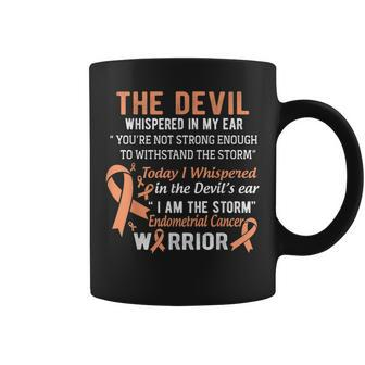 I Am The Storm Endometrial Cancer Warrior Coffee Mug | Mazezy