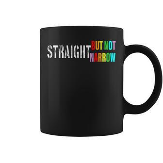 Straight But Not Narrow Apparel Coffee Mug | Mazezy AU