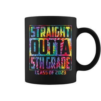 Straight Outta 5Th Grade Class 2023 Fifth Grade Graduation Coffee Mug | Mazezy
