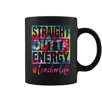Straight Outta Energy Teacher Professional Coffee Mug | Mazezy