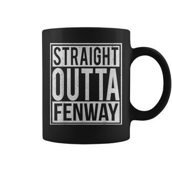 Straight Outta Fenway I Usa Travler Idea Coffee Mug | Mazezy