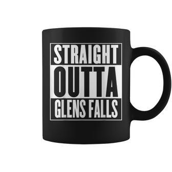 Straight Outta Glens Falls Coffee Mug | Mazezy DE