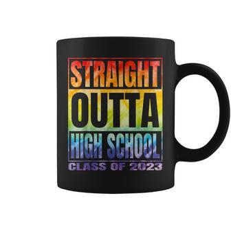 Straight Outta High School Class Of 2023 Gifts Graduation Coffee Mug | Mazezy