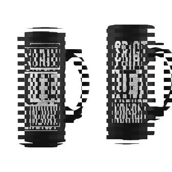 Straight Outta Lindenhurst Great Travel & Idea Coffee Mug | Mazezy
