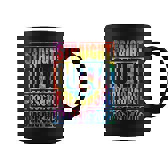 Straight Outta Preschool Graduation Class Of 2023 Tie Dye Coffee Mug | Mazezy