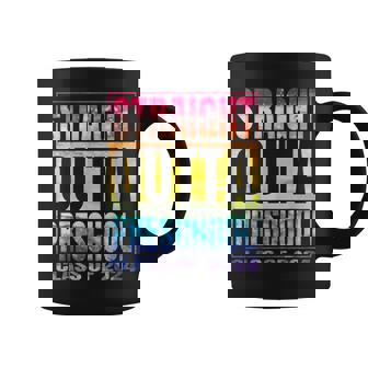 Straight Outta Preschool School Class 2024 School Graduation Coffee Mug | Mazezy