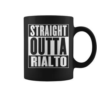Straight Outta Rialto Coffee Mug | Mazezy