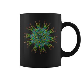 Structural Biologist Model Of Bacteriophage Coffee Mug | Mazezy