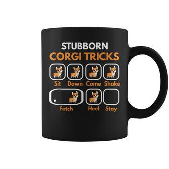 Stubborn Corgi Tricks Funny Corgi Mom Corgi Dad Dog Mom Gift Coffee Mug | Mazezy