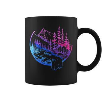 Subtle Bisexual Landscape Bisexuality Bi Ally Lgbt Pride Pride Month Funny Designs Funny Gifts Coffee Mug | Mazezy