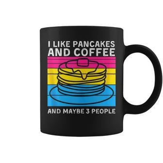 Subtle Pan Pride Pancake Pride Month Introvert Coffee Mug | Mazezy