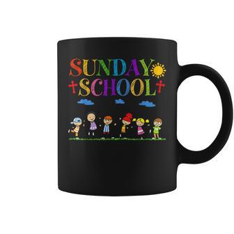 Sunday School Jesus Teacher For Teacher Day Coffee Mug | Mazezy