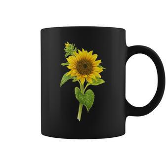 Sunflower Wildflower Vintage Botanical Plant Gardening  Coffee Mug