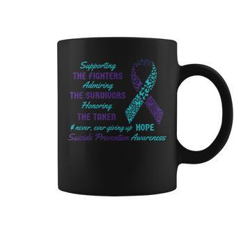 Support Suicide Quotes Awareness Mental Health Coffee Mug | Mazezy