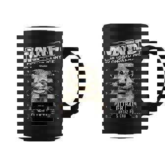 Surfing Otter 841 Wanted For Long Board Larceny Funny Cali Coffee Mug - Thegiftio