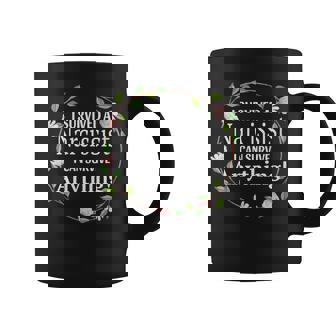 I Survived A Narcissist I Can Survive Anything Coffee Mug | Mazezy