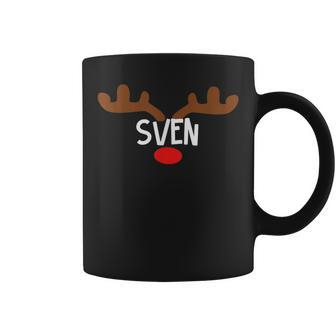 Sven Reindeer Antler Holiday Coffee Mug - Seseable