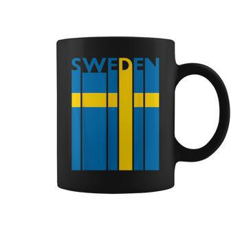 Sweden Vintage Sweden Flag Swedish Flag Coffee Mug | Mazezy