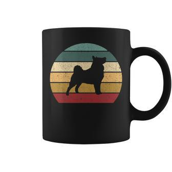 Swedish Lapphund Retro Vintage 70S 80S Style Coffee Mug | Mazezy