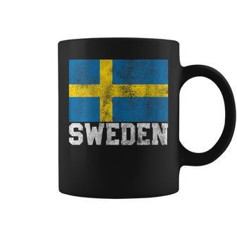 Swedish Sweden Flag National Pride Roots Country Family Coffee Mug | Mazezy