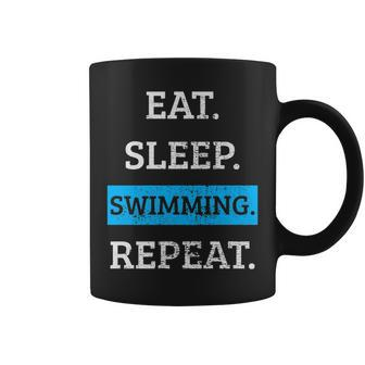 Swimming Swimmer Swim Vintage Gift Swimming Funny Gifts Coffee Mug | Mazezy