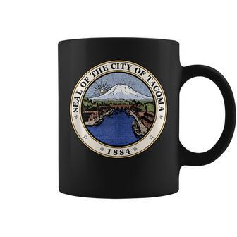 Tacoma Coat Of Arms Jersey National Pride Gift Coffee Mug | Mazezy