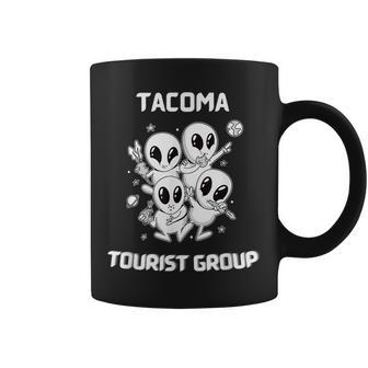 Tacoma Native Pride Alien Funny State Tourist Space Coffee Mug | Mazezy