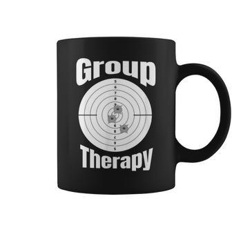 Target Practice Marksmanship Group Therapy Coffee Mug | Mazezy