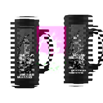 Tarot Card Funny Gym Deadlifts Workout Occult Reading Reader Coffee Mug - Seseable