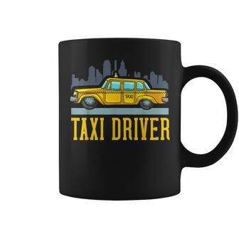 Taxi Driver New York City Coffee Mug | Mazezy