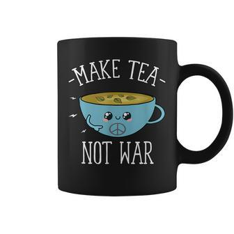 Make Tea Not War Tea Lover T Coffee Mug | Mazezy