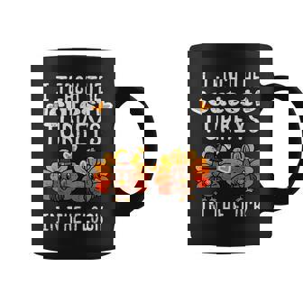 Teach Cutest Turkeys Flock Thanksgiving Teacher Fall Women Coffee Mug - Thegiftio
