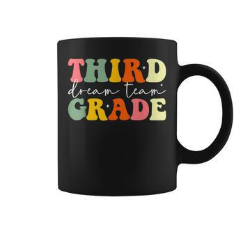 Teacher Appreciation Back To School Third Grade Dream Team Coffee Mug - Monsterry DE