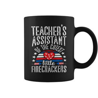 Teacher Assistant 4Th Of July Teacher Aide Appreciation Coffee Mug - Monsterry AU