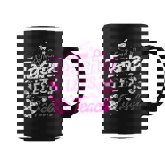 Come On Teachers Let's Go Teach Checker Retro For Teacher Coffee Mug | Mazezy