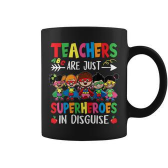 Teachers Are Superheroes Back To School Boys Girls Coffee Mug - Seseable