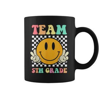 Team 5Th Grade Squad Fifth Teacher Student Back To School Gifts For Teacher Funny Gifts Coffee Mug | Mazezy