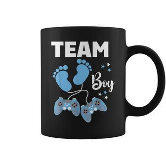 Team Boy Gender Reveal Baby Video Games Gamer Coffee Mug - Thegiftio UK