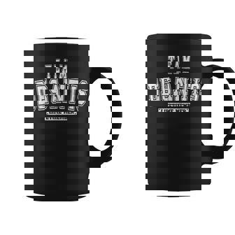 Team Desantis Lifetime Member Family Last Name Coffee Mug | Mazezy