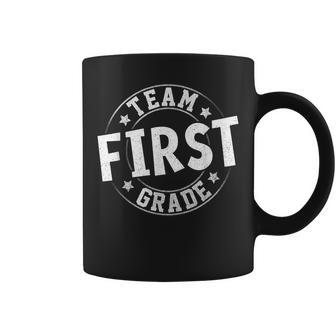 Team First Grade Teacher Student Back To School 1St Grade Coffee Mug - Seseable